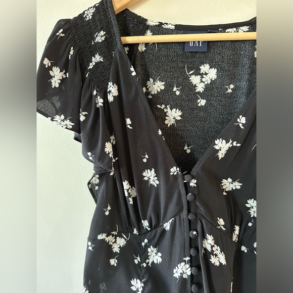 Gap Button-front 90’s Maxi Dress - Picture 1 of 6